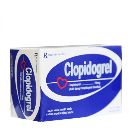 CLOPIDOGREL - Thuốc điều trị bệnh tim mạch của Vacopharm