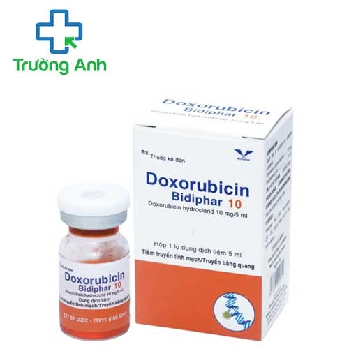 Doxorubicin Bidiphar 10 - Thuốc điều trị ung thư của Bidiphar