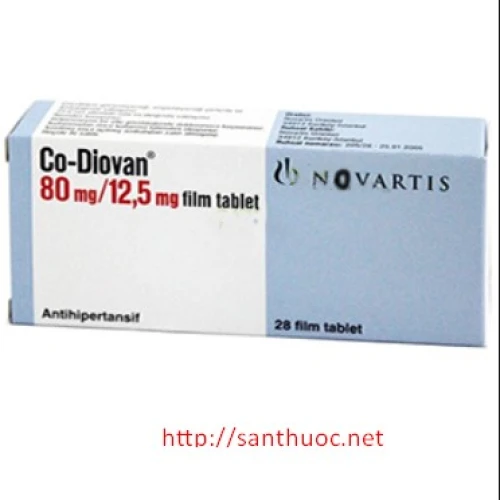 Co - Diovan 80/12. - Thuốc điều trị cao huyết áp hiệu quả
