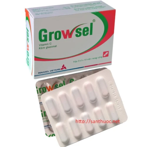 Growsel - Thuốc giúp bổ sung vitamin C và kẽm hiệu quả
