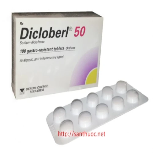 Dicloberl Tab.50mg - Thuốc chống viêm hiệu quả