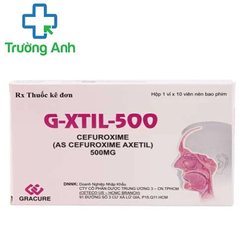 G-Xtil-500 - Thuốc điều trị nhiễm khuẩn đường hô hấp của Gracure