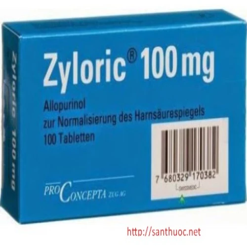 Zylozic 100mg - Thuốc điều trị bệnh gút hiệu quả