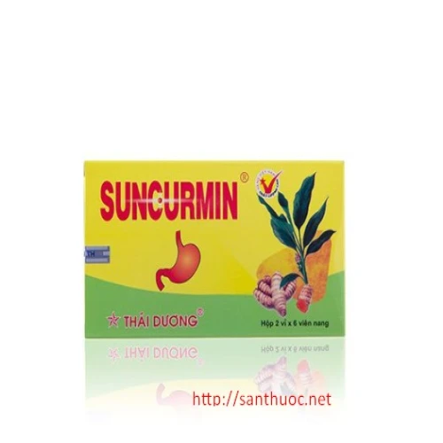 Suncurmin - Thuốc điều trị viêm loét dạ dày, tá tràng hiệu quả
