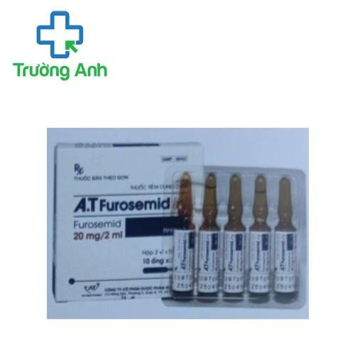 A.T Furosemide inj - Thuốc điều trị phù nề hiệu quả của An Thiên