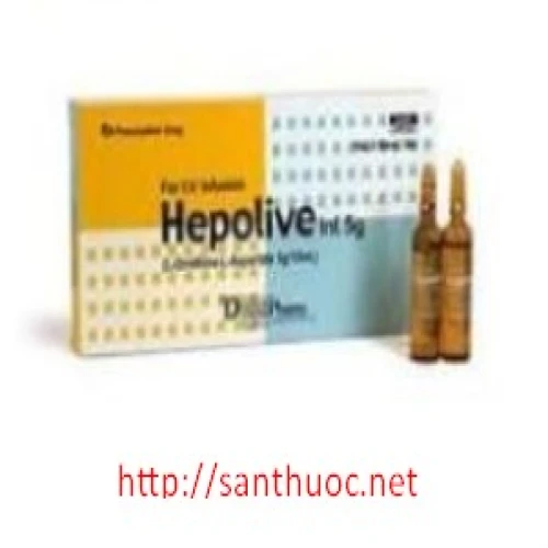 Hepolive 500mg/5ml - Thuốc điều trị viêm gan, xơ gan hiệu quả