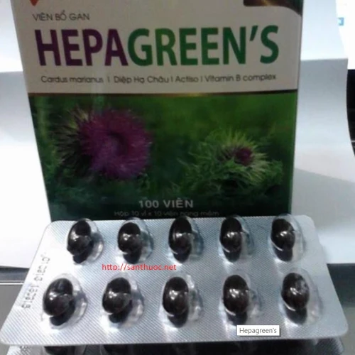 Hepagreen's - Thuốc giúp tăng cường chức năng gan hiệu quả