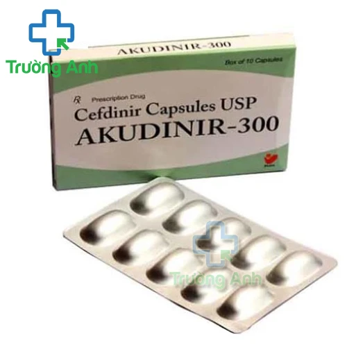 Akudinir 300 - Thuốc điều trị nhiễm khuẩn hiệu quả của Ấn Độ