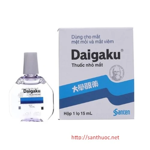 Daigaku 15ml - Thuốc nhỏ mắt hiệu quả của Nhật Bản
