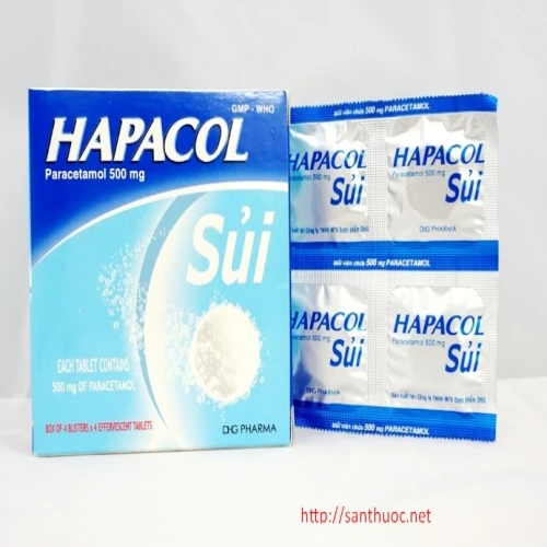 Hapacol sủi - Thuốc giúp giảm đau, hạ sốt hiệu quả