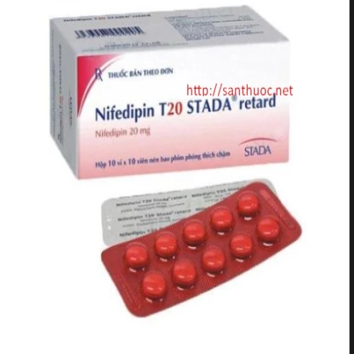 Nifedipin 20mg STD - Thuốc điều trị các bệnh tim mạch hiệu quả