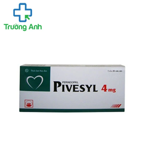 Pivesyl 4 - Thuốc điều trị tăng huyết áp, suy tim sung huyết 