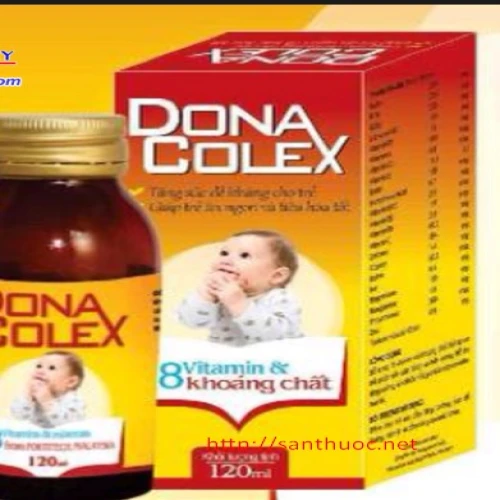 Donacolex 120ml - Giúp bổ sung vitamin và khoáng chất hiệu quả