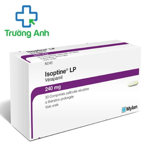 Isoptine LP - Điều trị huyết áp cao, đau thắt ngực của Mylan