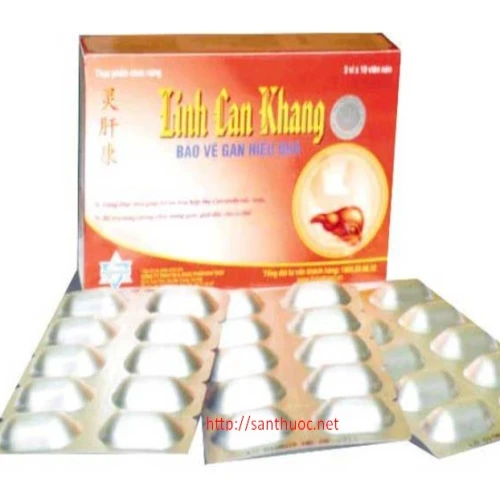 Linh can khang - Thực phẩm chức năng bổ gan hiệu quả