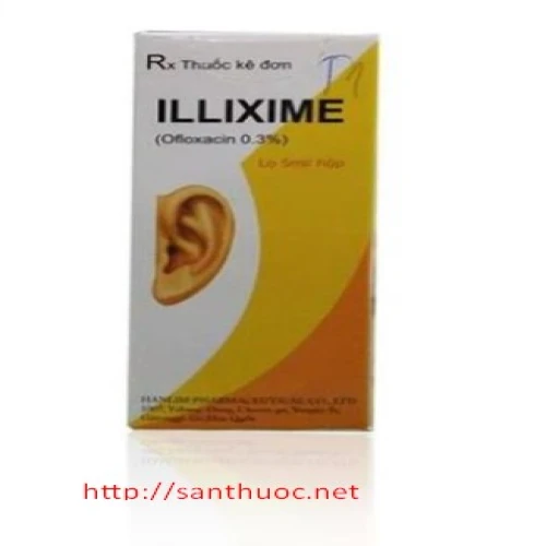 Illixime ear.5ml - Thuốc điều trị nhiễm trùng tai hiệu quả của Hàn Quốc