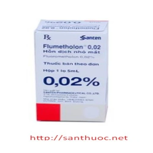 Flumetholon 0.02% 5ml - Thuốc nhỏ mắt hiệu quả của Nhật