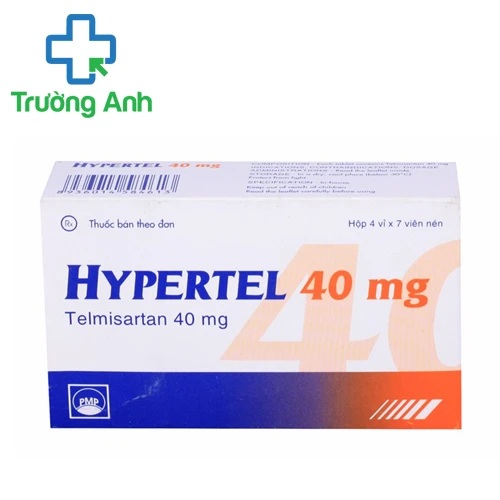 Hypertel 40mg - Thuốc điều trị huyết áp vô căn của Pymepharco