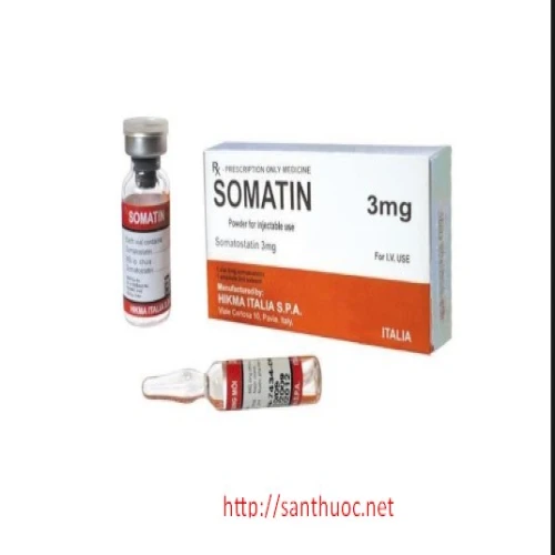 Somatin 3mg - Thuốc trị chảy máu đường tiêu hóa hiệu quả