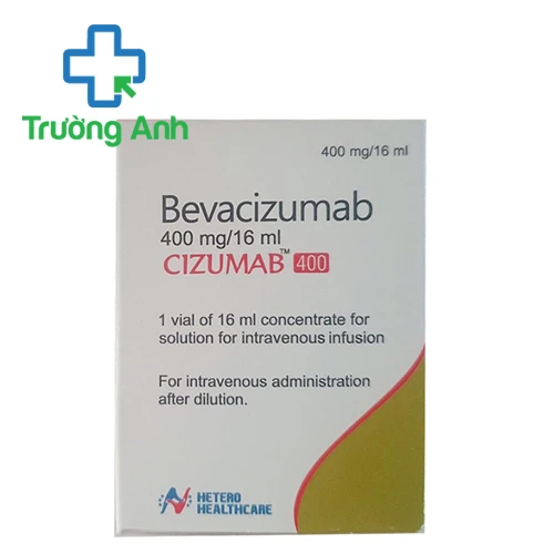 Cizumab 400mg - Thuốc tiêm điều trị bệnh ung thư của Hetero