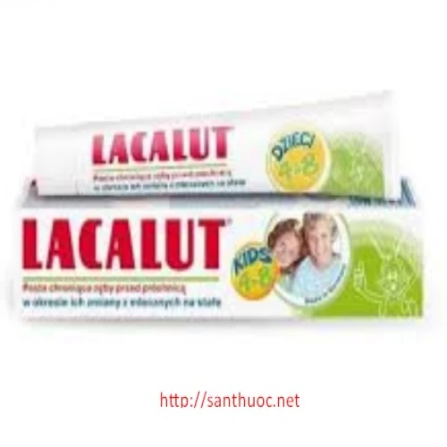 Lacalut kid 4 - 8 - Kem đánh răng hiệu quả của Đức