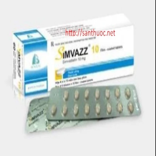 Simvazz10mg - Thuốc giúp hạ mỡ máu hiệu quả