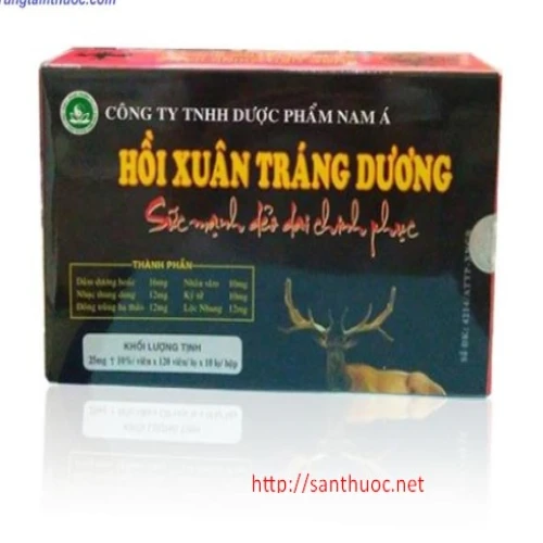 Hồi xuân tráng dương - Thực phẩm chức năng hiệu quả