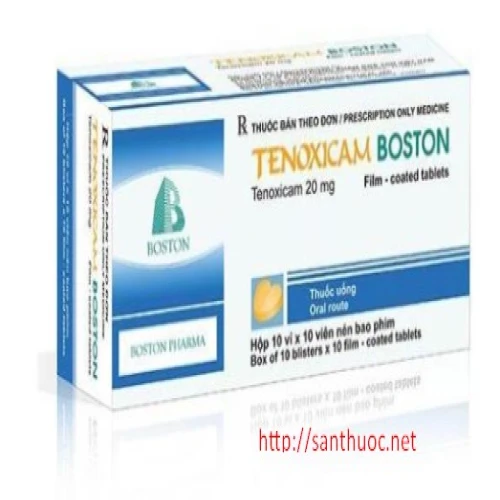 Tenoxicam Tab.20mg Boston - Thuốc chống viêm, giảm đau hiệu quả