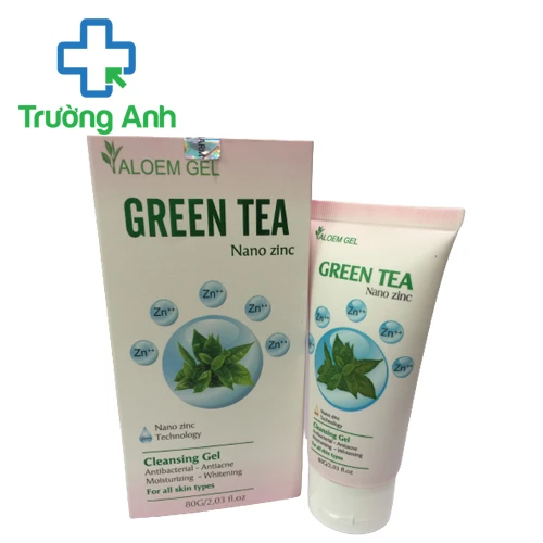 Aloem Green Tea - Sữa rửa mặt làm sạch da, ngừa mụn hiệu quả