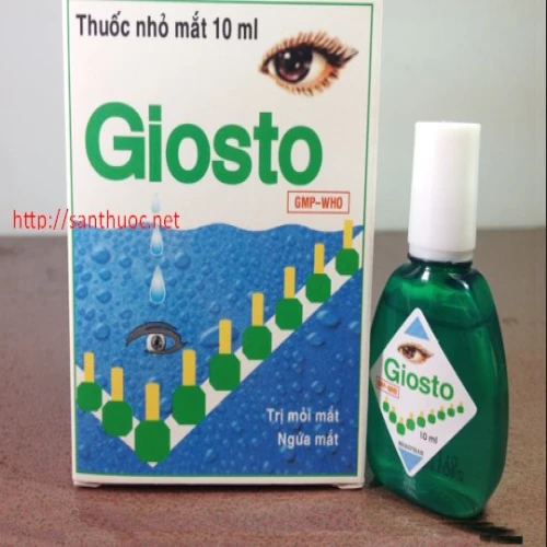 Giosto 15ml - Thuốc nhỏ mắt hiệu quả