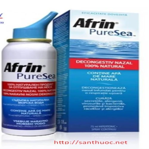 Afrin PureSea 22g/l Spr.75ml  - Thuốc xịt mũi hiệu quả
