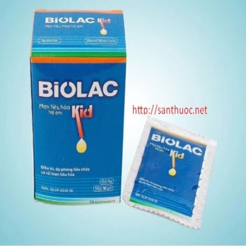  Biolac Kid (gói) - Thuốc giúp điều trị rối loạn tiêu hóa hiệu quả