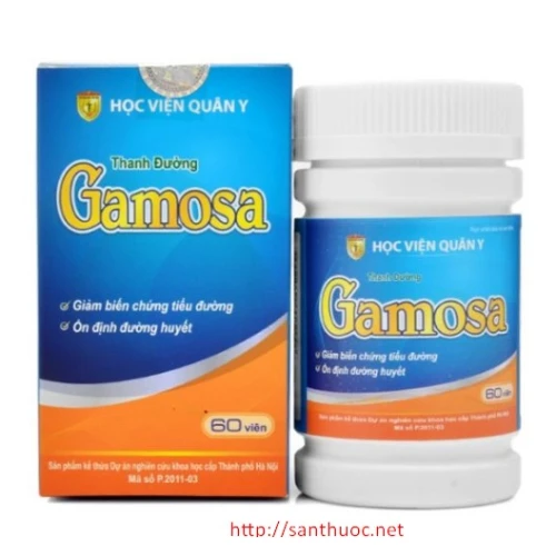 Gamosa - Thực phẩm giúp ổn định đường huyết hiệu quả