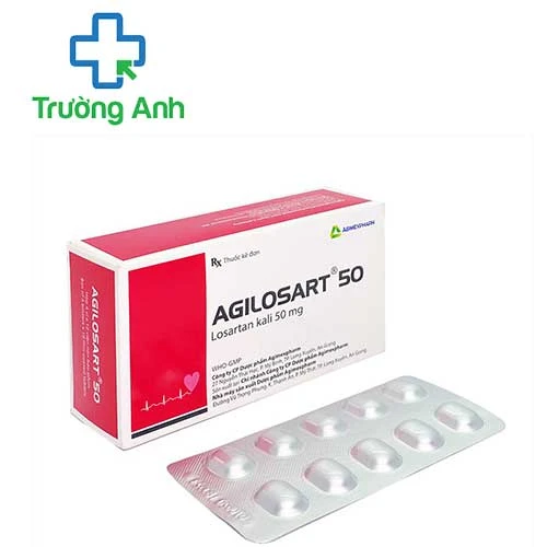 AGILOSART 50 - Thuốc điều trị tăng huyết áp hiệu quả