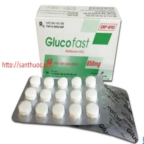Glucofast 850mg - Thuốc điều trị bệnh đái tháo đường không phụ thuộc vào insulin hiệu quả