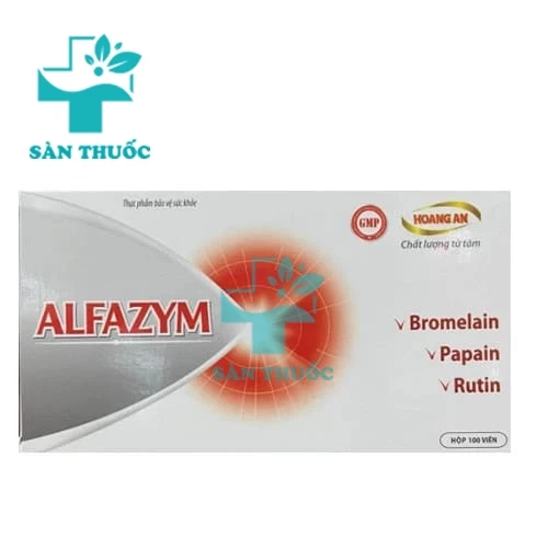 Alfazym - Hỗ trợ giảm sưng đau, phù nề hiệu quả