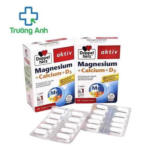 Calcium + Vitamin D3 Doppel Herz - Hỗ trợ xương chắc khỏe