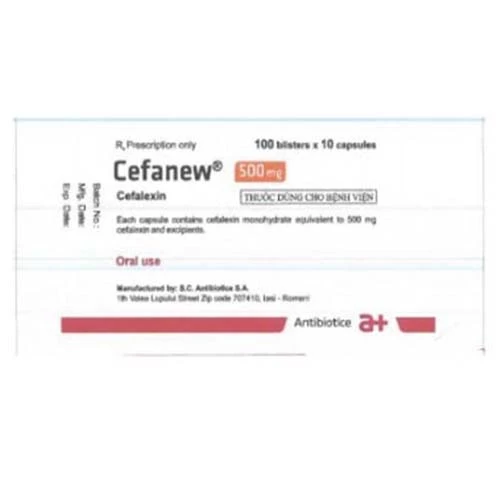 Cefanew 500mg Antibiotice - Thuốc trị nhiễm khuẩn hiệu quả