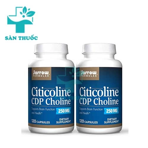 Citicoline CDP Choline 250mg Jarrow - Giúp tăng cường não bộ