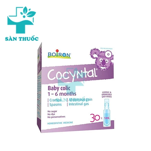 Cocyntal Boiron - Hỗ trợ giảm đau bụng cho trẻ sơ sinh