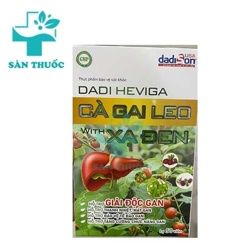 Dadi Heviga Cà gai leo With Xạ đen - Tăng cường chức năng gan