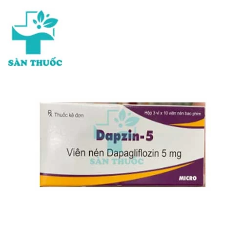 Dapzin-5 Micro Labs - Thuốc điều trị đái tháo đường tuyp 2