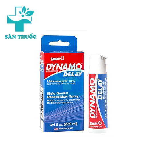 Dynamo Delay Screaming O - Hỗ trợ ngăn xuất tinh sớm ở nam