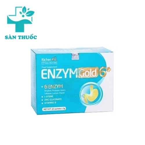 Enzym Gold 6+ Diamond - Hỗ trợ điều trị rối loạn tiêu hóa