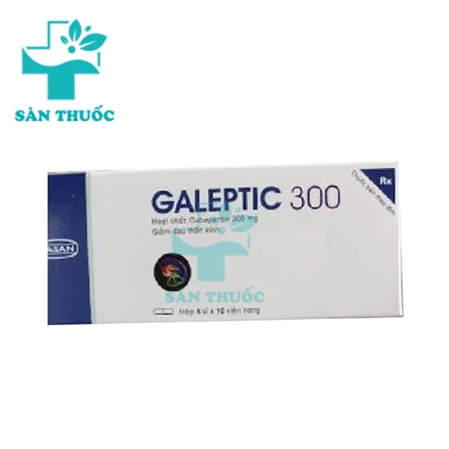 Galeptic 300 Hasan - Ðiều trị hỗ trợ động kinh cục bộ