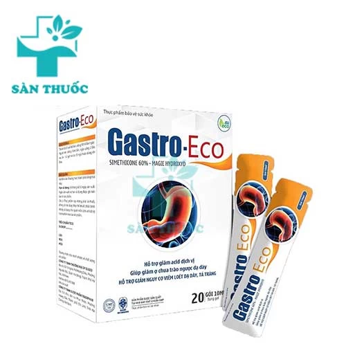Gastro Eco Tradiphar - Giúp hỗ trợ điều trị viêm loét dạ dày