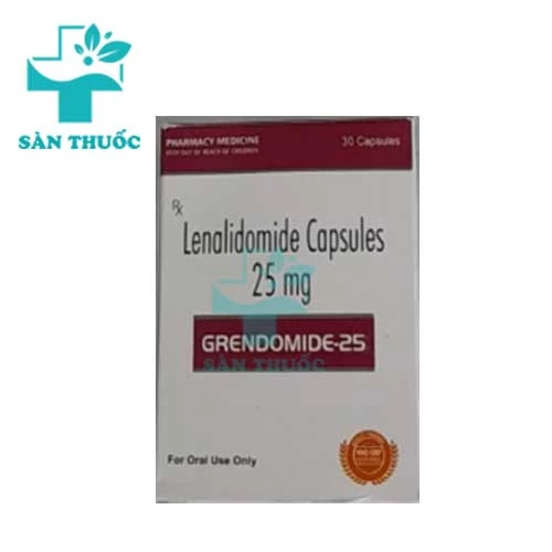Grendomide-25 Pharmacy Medicine - Thuốc điều trị bệnh đa u tủy