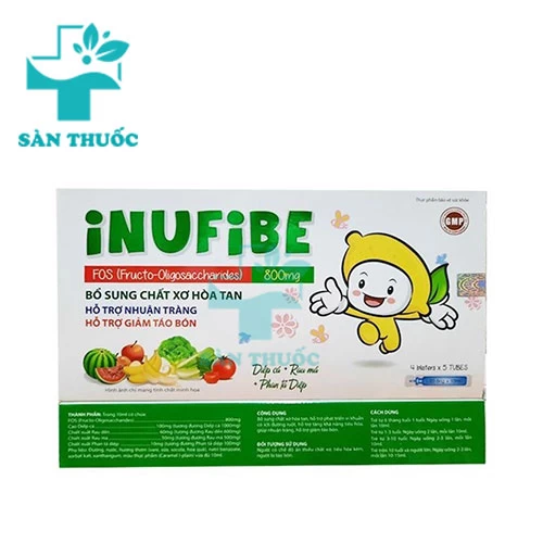 Inufibe - Hỗ trợ bổ sung chất xơ giảm táo bón