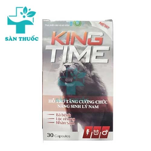 King Time Halifa - Hỗ trợ tăng cường sinh lý nam giới
