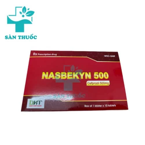 Nasbekyn 500 Hataphar - Thuốc điều trị nhiễm khuẩn vừa và nhẹ